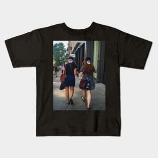 Girls, SoHo, Manhattan, NYC Kids T-Shirt